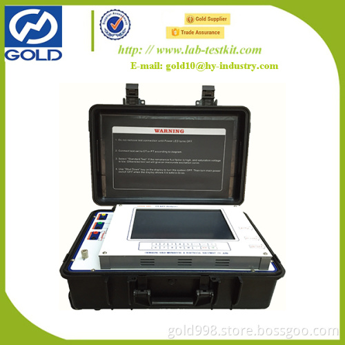 Automatic Transformer CT PT Analyzer with High Performance